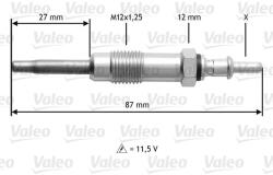 VALEO Bujie incandescenta VALEO 345151