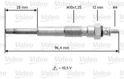 VALEO Bujie incandescenta VALEO 345209