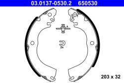 ATE Set saboti frana ATE 03.0137-0530.2 (03.0137-0530.2) - fixbox