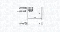 Magneti Marelli Schimbător de căldură, încălzire habitaclu MAGNETI MARELLI 350218401000 (350218401000) - fixbox