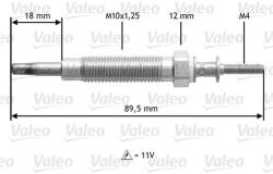 VALEO Bujie incandescenta VALEO 345215