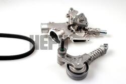 HEPU Pompa apa + Set curea transmisie cu caneluri HEPU PK03221 (PK03221) - fixbox