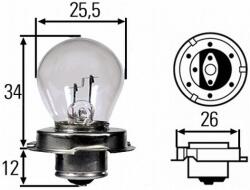 HELLA Bec, far principal HELLA 8GA 008 899-061 (8GA 008 899-061)