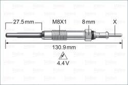 VALEO Bujie incandescenta VALEO 345229