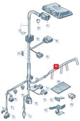 Original Vw Group Set reparat cabluri, bujie incandescenta ORIGINAL VW GROUP 038 971 220 C