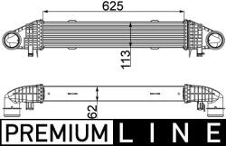 MAHLE Intercooler MAHLE CI 359 000P (CI 359 000P)