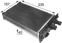 MAHLE Schimbător de căldură, încălzire habitaclu MAHLE AH 48 000S (AH 48 000S)