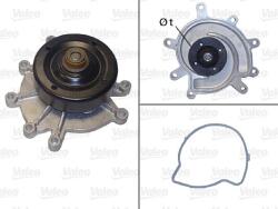 VALEO Pompa apa, racire motor VALEO 506823 (506823)