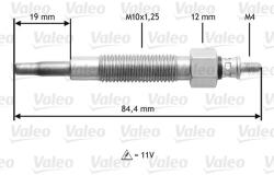 VALEO Bujie incandescenta VALEO 345145