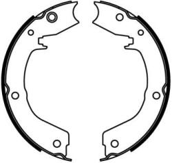 ABE Set saboti frana, frana de mana ABE C05061ABE (C05061ABE) - fixbox
