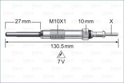 VALEO Bujie incandescenta VALEO 345249