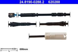 ATE Senzor de avertizare, uzura placute de frana ATE 24.8190-0288.2 (24.8190-0288.2)