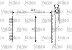 VALEO Schimbător de căldură, încălzire habitaclu VALEO 812157 (812157)