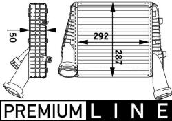 MAHLE Intercooler MAHLE CI 141 000P (CI 141 000P)