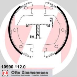 ZIMMERMANN Set saboti frana, frana de mana ZIMMERMANN 10990.112. 0 (10990.112.0) - fixbox