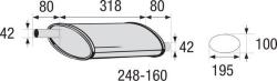 BOSAL Toba esapamet intermediara, universal BOSAL 248-160 (248-160) - fixbox