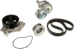 GATES Pompa apa + Set curea transmisie cu caneluri GATES KP36PK2013 (KP36PK2013)