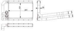 MAHLE Schimbător de căldură, încălzire habitaclu MAHLE AH 375 000S (AH 375 000S) - fixbox