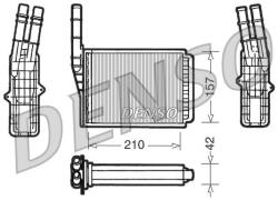 DENSO Schimbător de căldură, încălzire habitaclu DENSO DRR23013 (DRR23013)