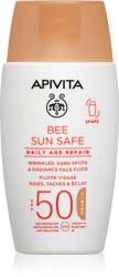 APIVITA Bee Sun Safe Daily Age Repair Tinted Fluid SPF 50 50 ml