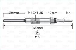 VALEO Bujie incandescenta VALEO 345232