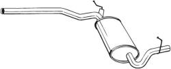 BOSAL Toba esapamet intermediara BOSAL 282-363 (282-363) - fixbox