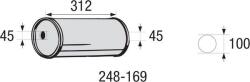 BOSAL Toba esapamet intermediara, universal BOSAL 248-169 (248-169) - fixbox
