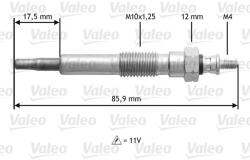 VALEO Bujie incandescenta VALEO 345117