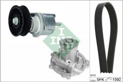 INA Pompa apa + Set curea transmisie cu caneluri INA 529 0161 31 (529 0161 31)