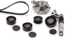 GATES Pompa apa + Set curea transmisie cu caneluri GATES KP66PK2500 (KP66PK2500)