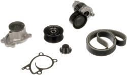 GATES Pompa apa + Set curea transmisie cu caneluri GATES KP17PK1570 (KP17PK1570)