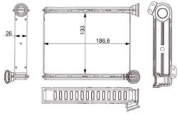 MAHLE Schimbător de căldură, încălzire habitaclu MAHLE AH 370 000S (AH 370 000S) - fixbox