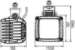 HELLA Lumina de lucru HELLA 1GA 996 192-041 (1GA 996 192-041)