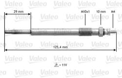 VALEO Bujie incandescenta VALEO 345168