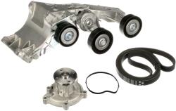 GATES Pompa apa + Set curea transmisie cu caneluri GATES KP15PK1745 (KP15PK1745) - fixbox