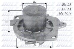 DOLZ Pompa apa, racire motor DOLZ S314 (S314)