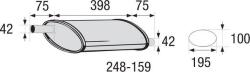 BOSAL Toba esapamet intermediara, universal BOSAL 248-159 (248-159) - fixbox