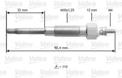 VALEO Bujie incandescenta VALEO 345141