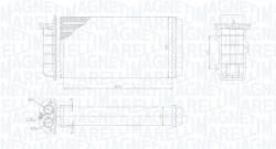 Magneti Marelli Schimbător de căldură, încălzire habitaclu MAGNETI MARELLI 350218441000 (350218441000) - fixbox