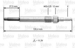 VALEO Bujie incandescenta VALEO 345146