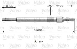 VALEO Bujie incandescenta VALEO 345166