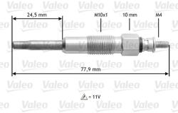 VALEO Bujie incandescenta VALEO 345128