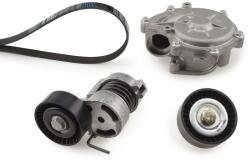 GATES Pompa apa + Set curea transmisie cu caneluri GATES KP116PK1873 (KP116PK1873) - fixbox