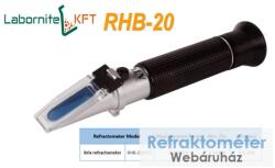 Labornite RHB-20ATC ipari kézi BRIX refraktométer - Megbízható koncentrációmérés ipari folyadékokhoz (RHB20)