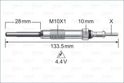 VALEO Bujie incandescenta VALEO 345242