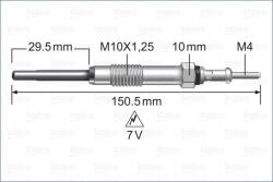 VALEO Bujie incandescenta VALEO 345261