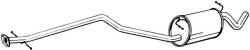 BOSAL Toba esapamet intermediara BOSAL 289-017 (289-017) - fixbox