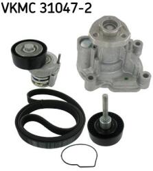 SKF Pompa apa + Set curea transmisie cu caneluri SKF VKMC 31047-2 (VKMC 31047-2) - fixbox
