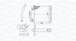Magneti Marelli Schimbător de căldură, încălzire habitaclu MAGNETI MARELLI 350218408000 (350218408000) - fixbox