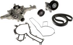 GATES Pompa apa + Set curea transmisie cu caneluri GATES KP16PK2390 (KP16PK2390)